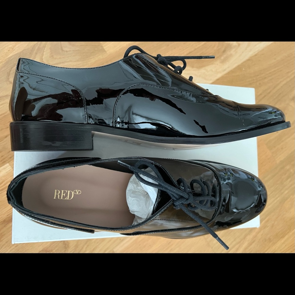 New RED Valentino Oxford Loafers